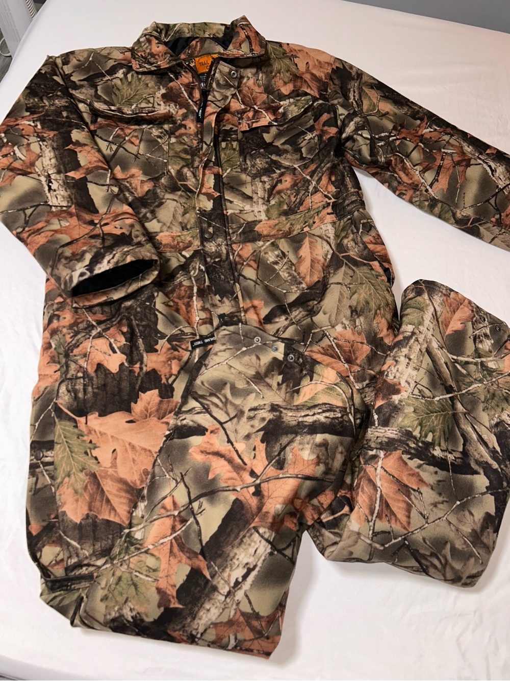 Men’s Trail Crest Insulated Camo Hunting Coveralls